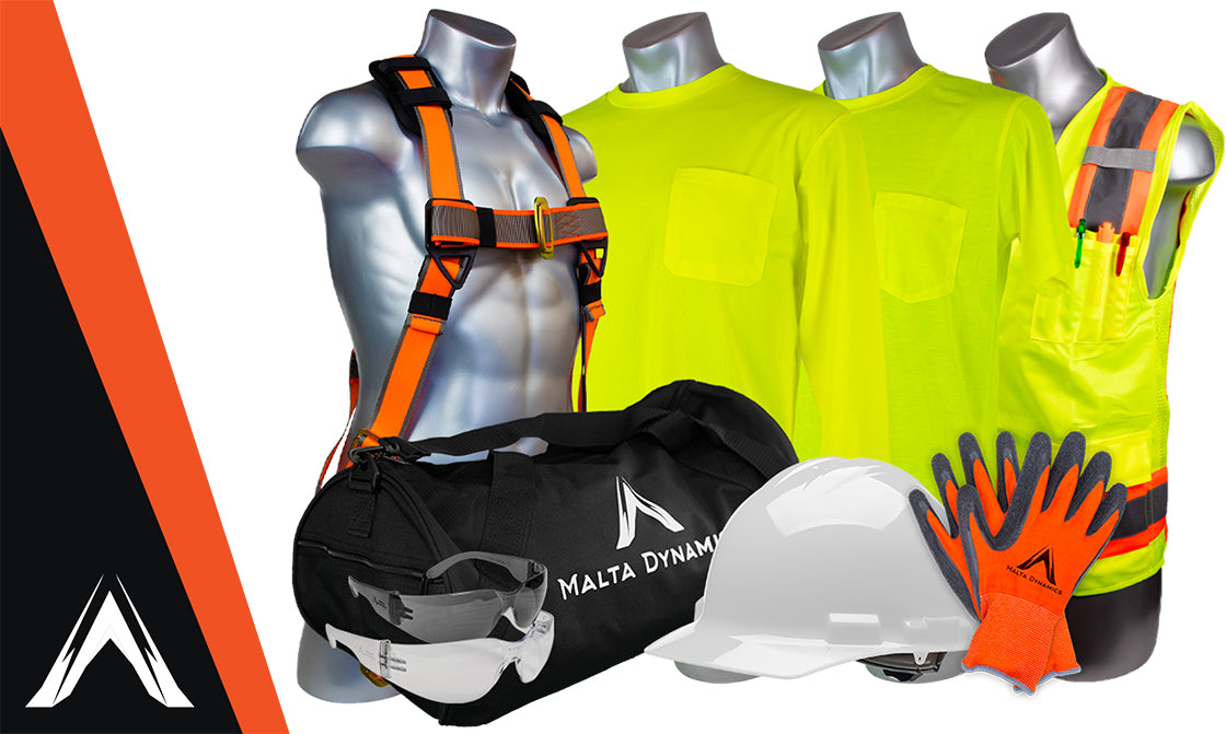 Announcing New Hire Fall Protection and Safety Kits - Malta Dynamics