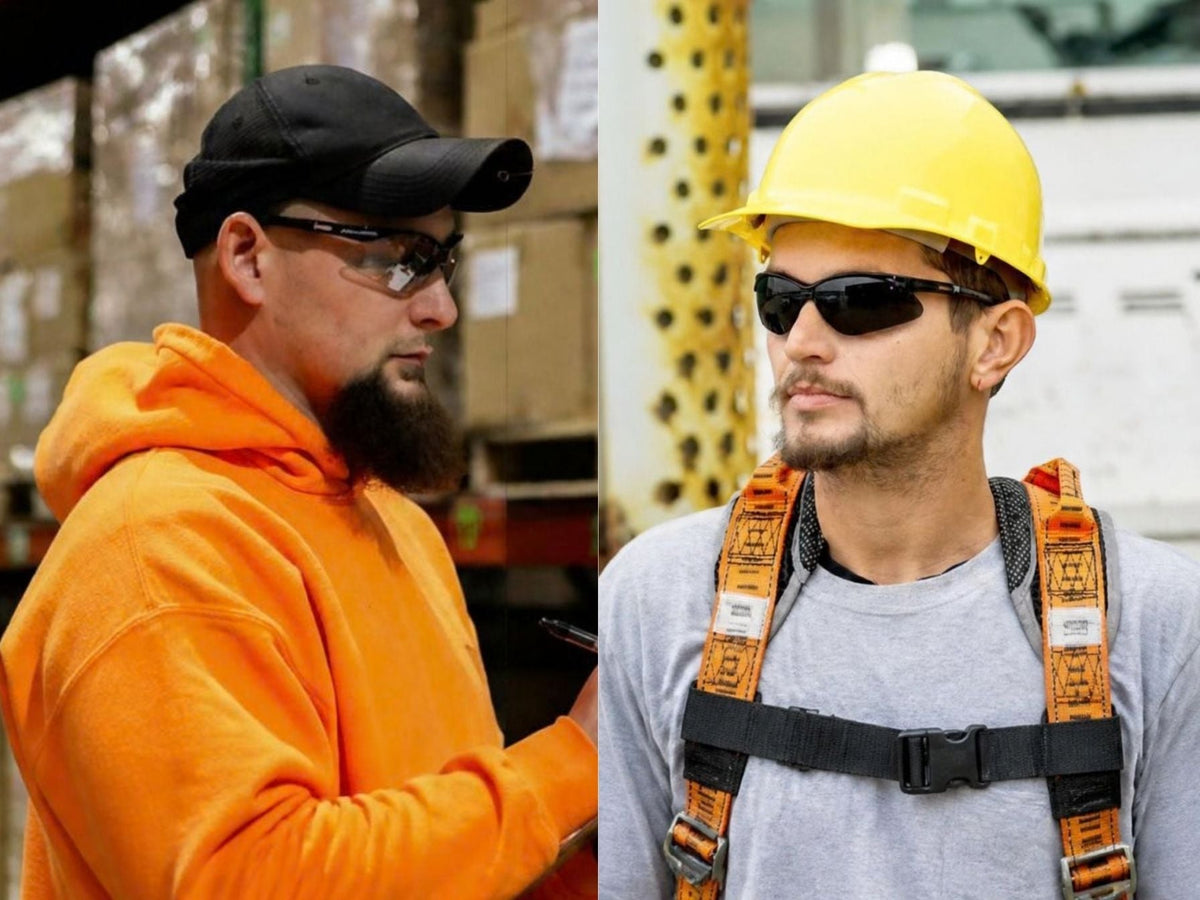 Bump Cap and Hard Hat Double Image