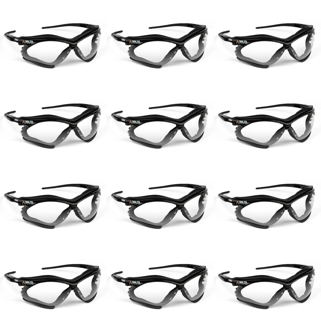 APEX Foam Lined Safety Glasses