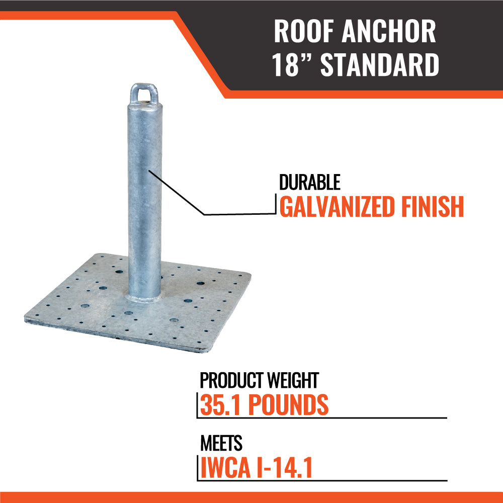 Roof Anchor USA Edition 12" or 18"