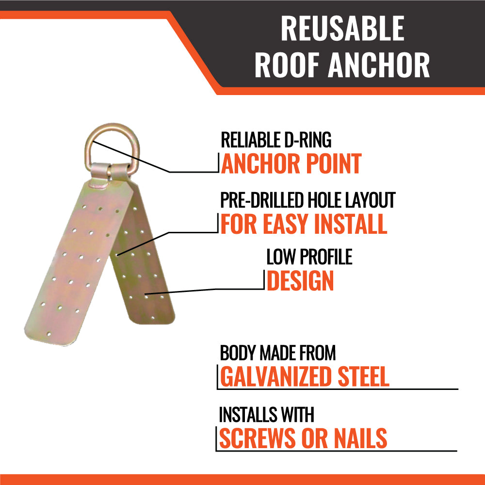 Reusable Roof Anchor