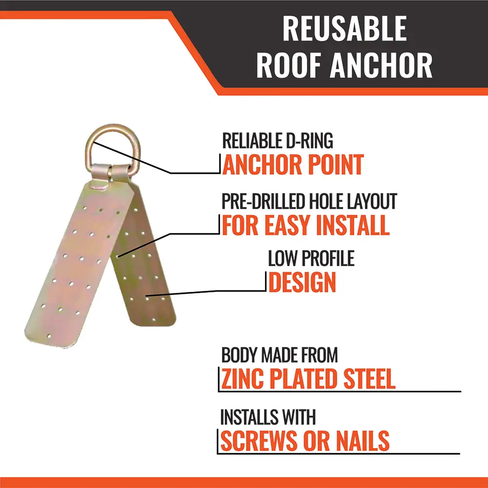 Reusable Roof Anchor