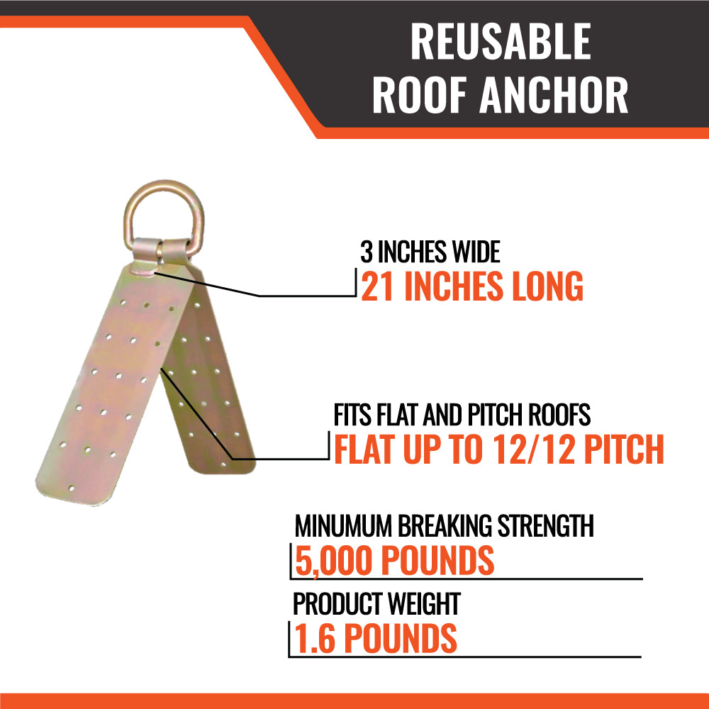 Reusable Roof Anchor