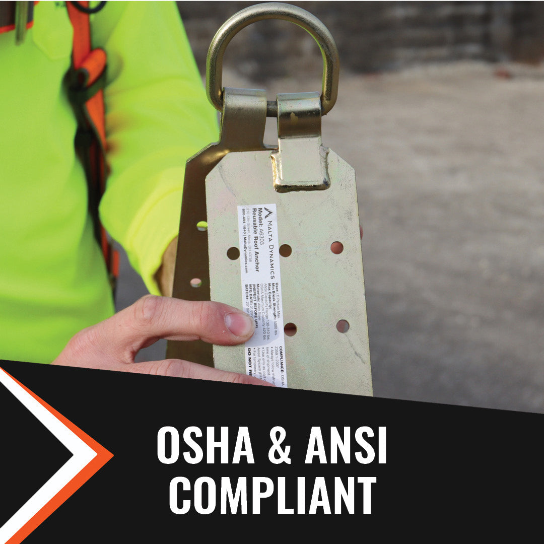 Reusable Roof Anchor