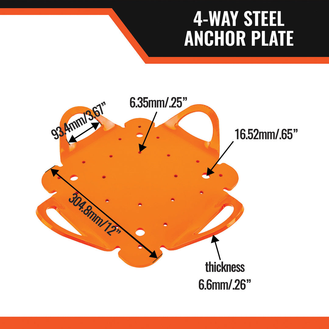 4-Way Anchor Plate
