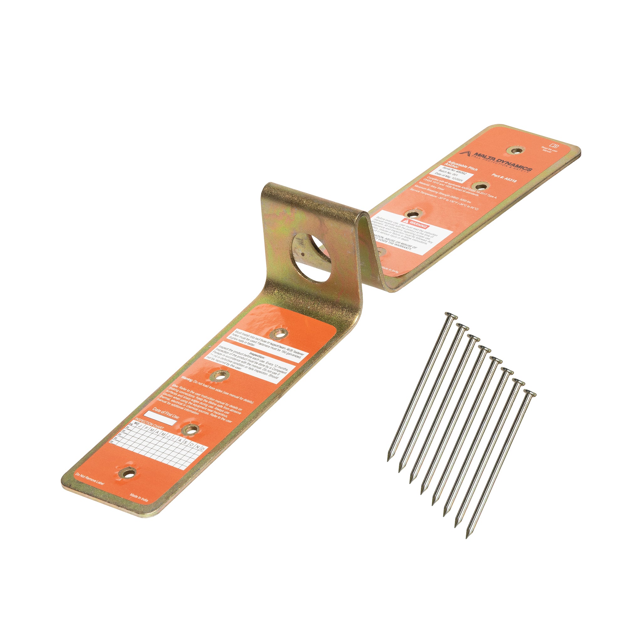 Single Use Roof Anchor