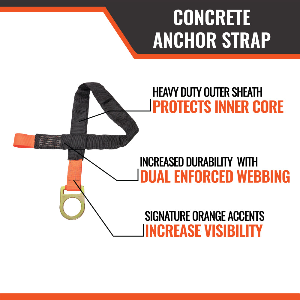 4' Malta Dynamics Concrete Anchor Strap