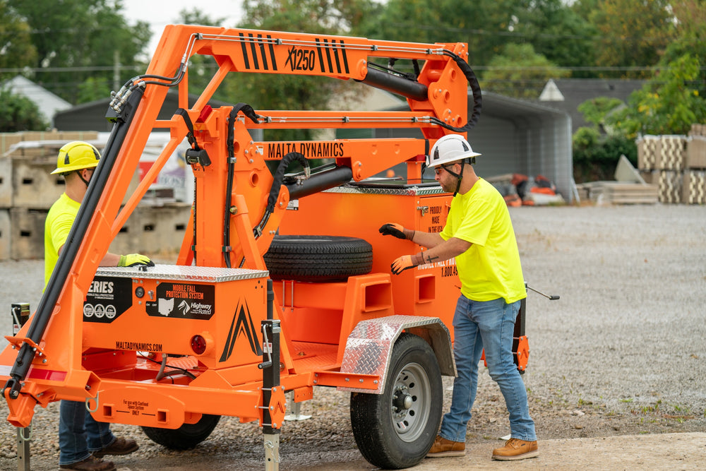 X250 | Mobile Fall Protection Cart | Malta XSERIES – Malta Dynamics