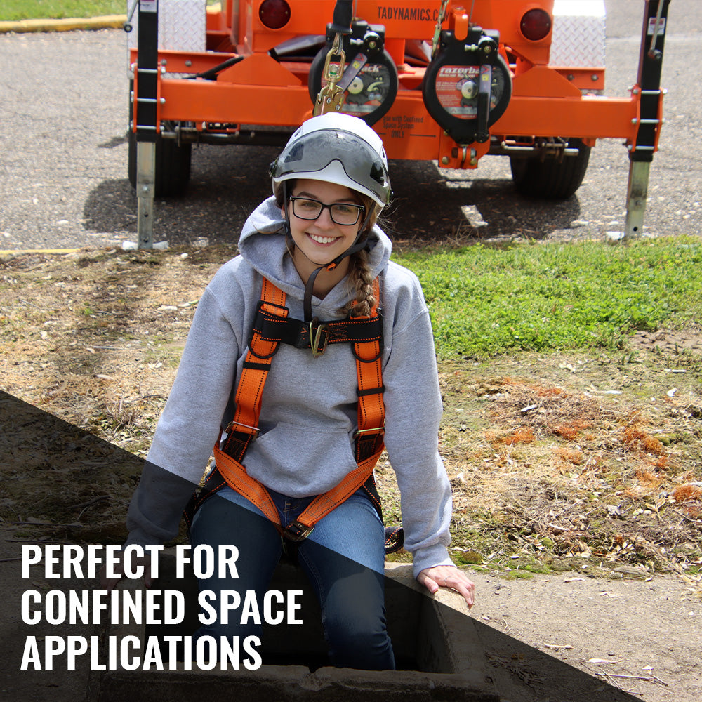 90’ Razorback 3-Way Recovery SRL With Snap Hook, Class SRL-R