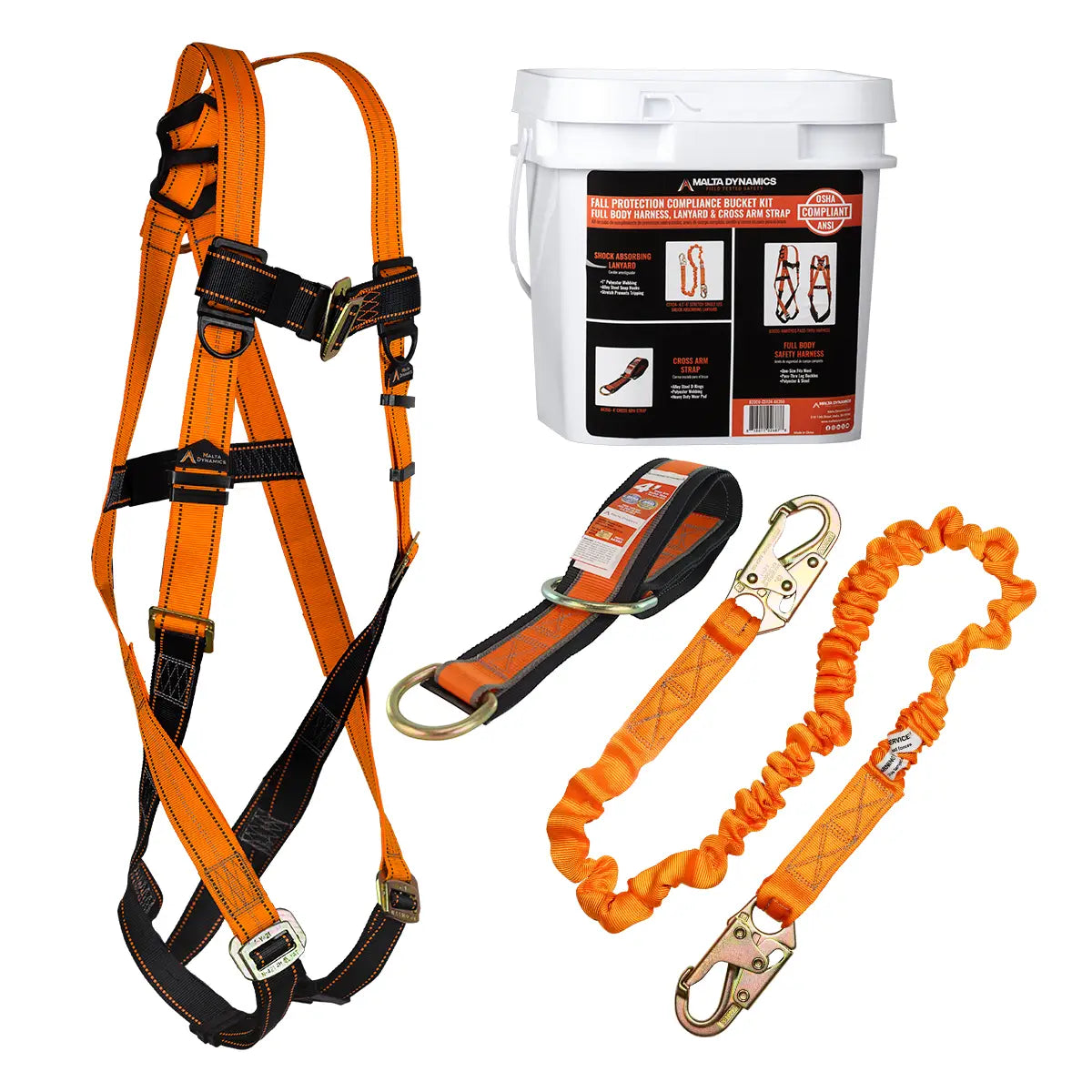 FALL PROTECTION COMPLIANCE KIT WITH ANCHOR STRAP – Malta Dynamics