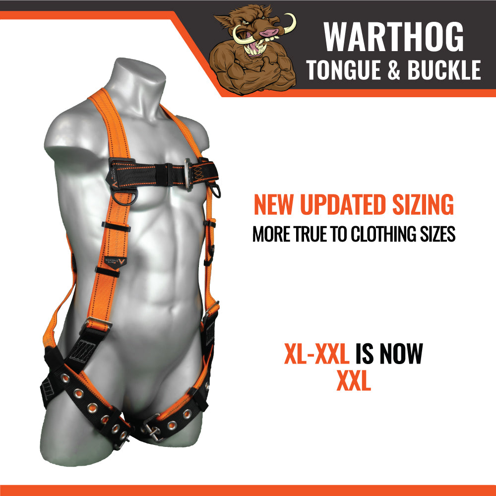WARTHOG® TONGUE AND BUCKLE HARNESS