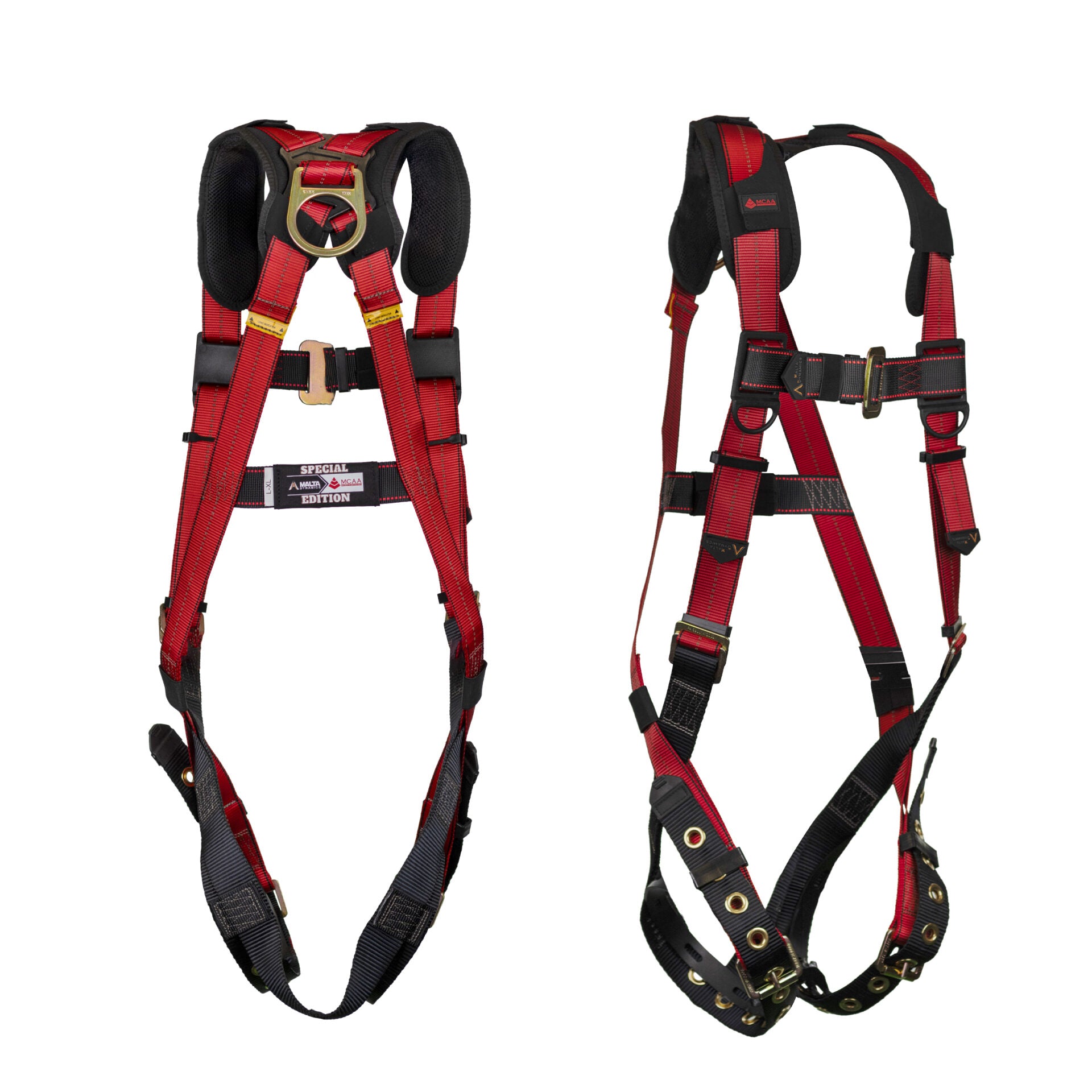 DISCONTINUED - WARTHOG® TONGUE AND BUCKLE FULL-BODY HARNESS (WITH X-PAD) MCAA EDITION