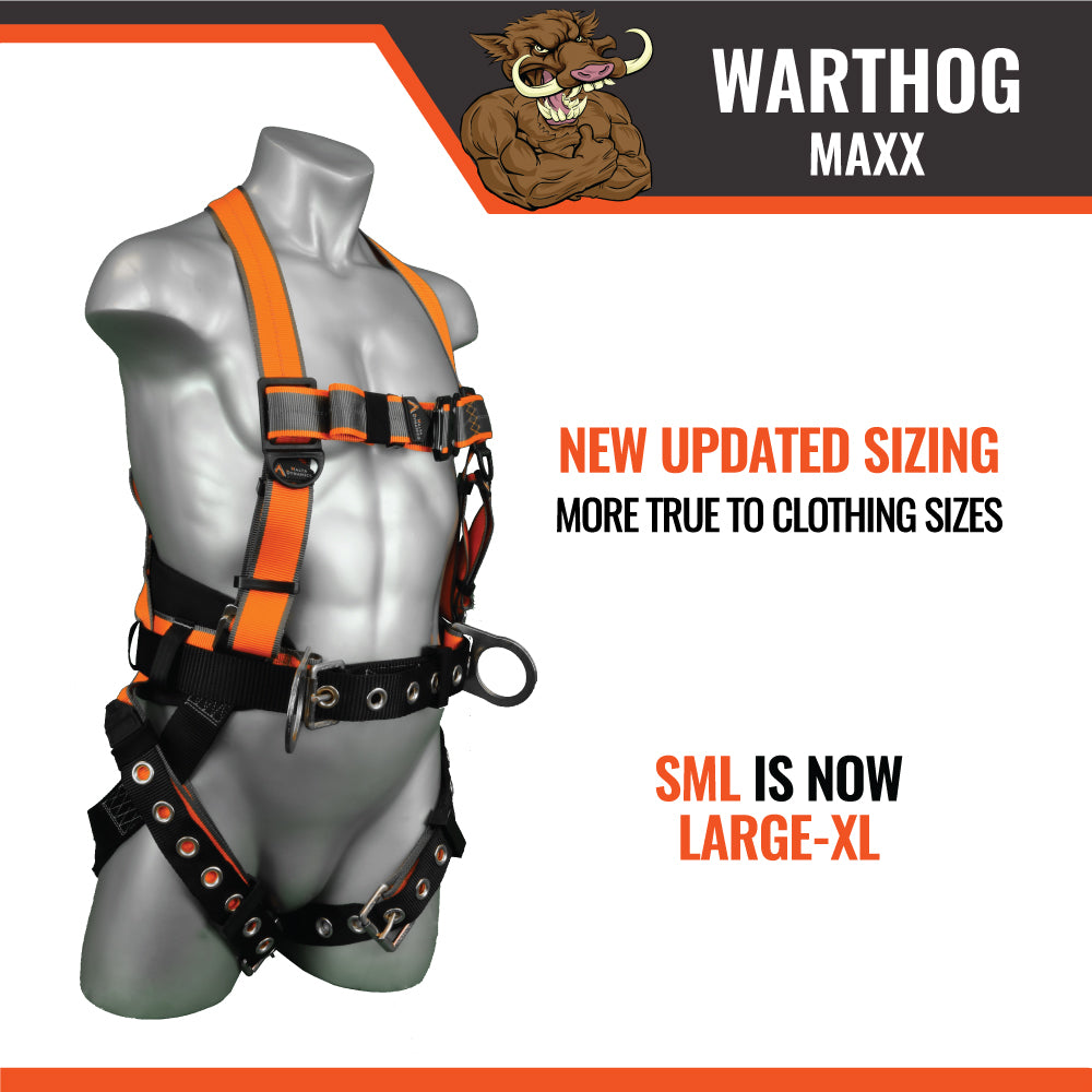 WARTHOG® MAXX BELTED SIDE D-RING HARNESS