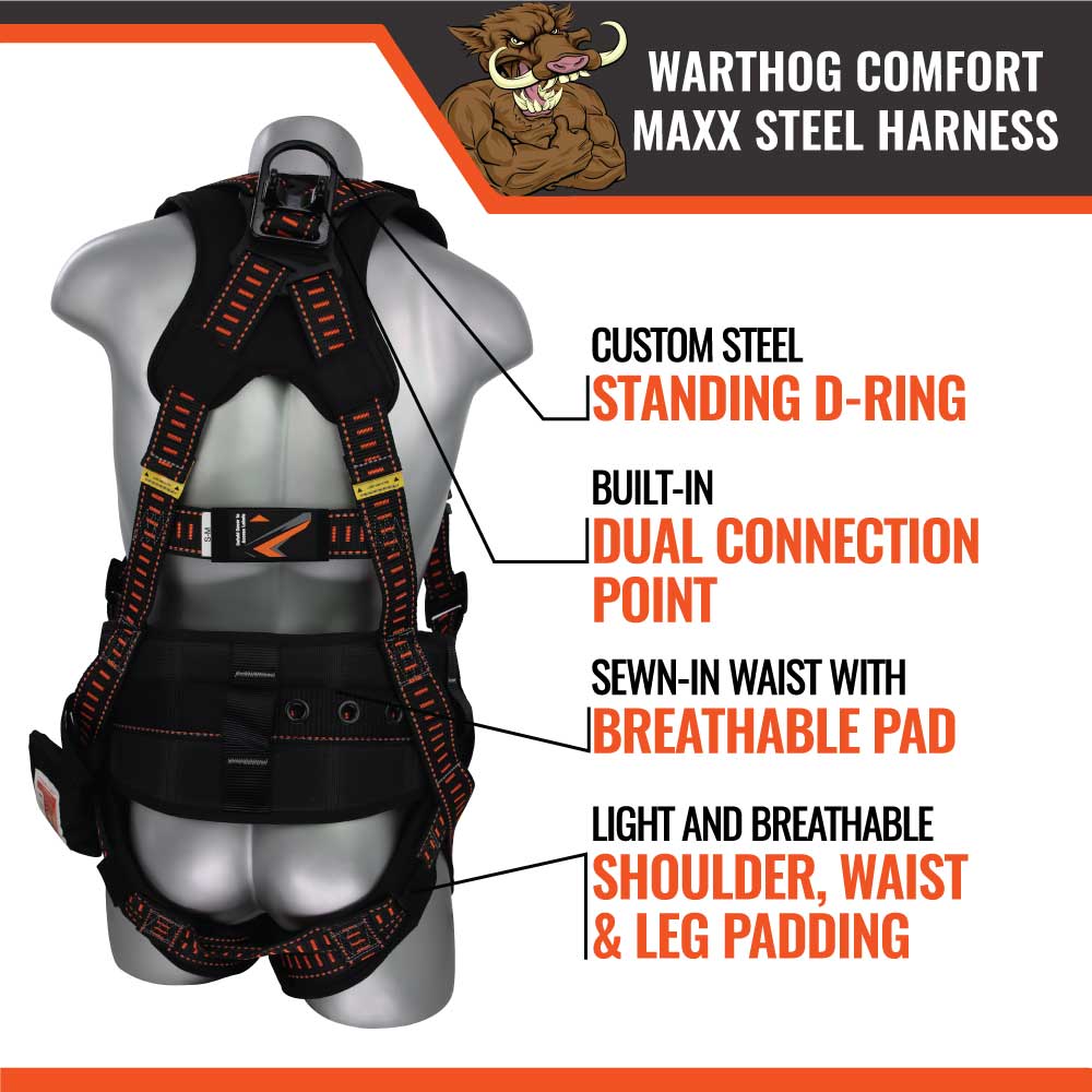 WARTHOG® COMFORT MAXX STEEL HARNESS