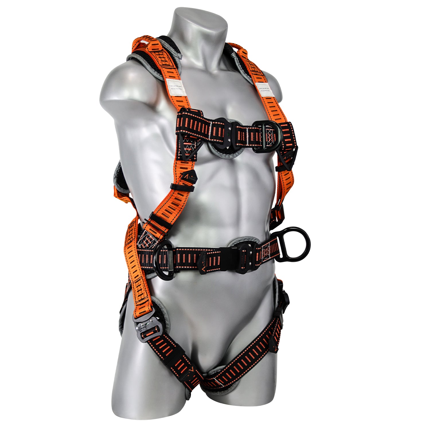 M 　Carmelo Ribbon harness Razorback Elite Maxx Sternal D-Ring Harness | Roofing Harness