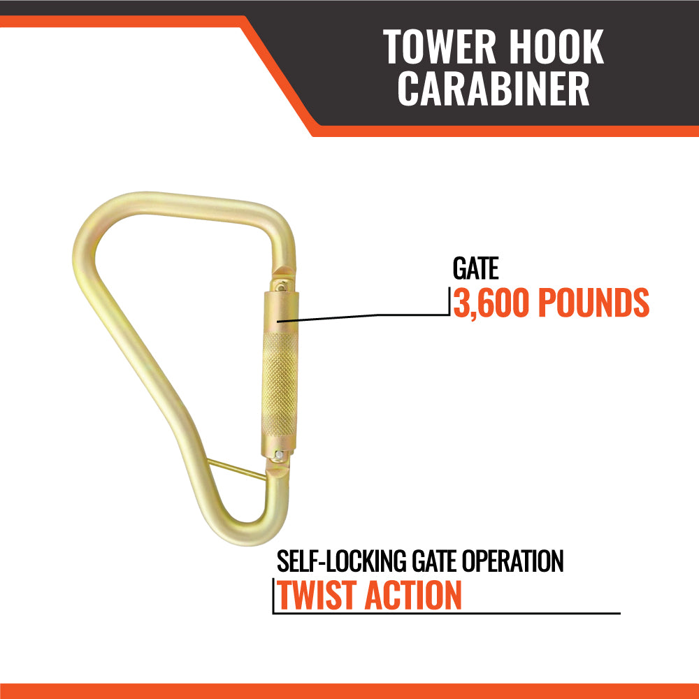 TOWER HOOK CARABINER