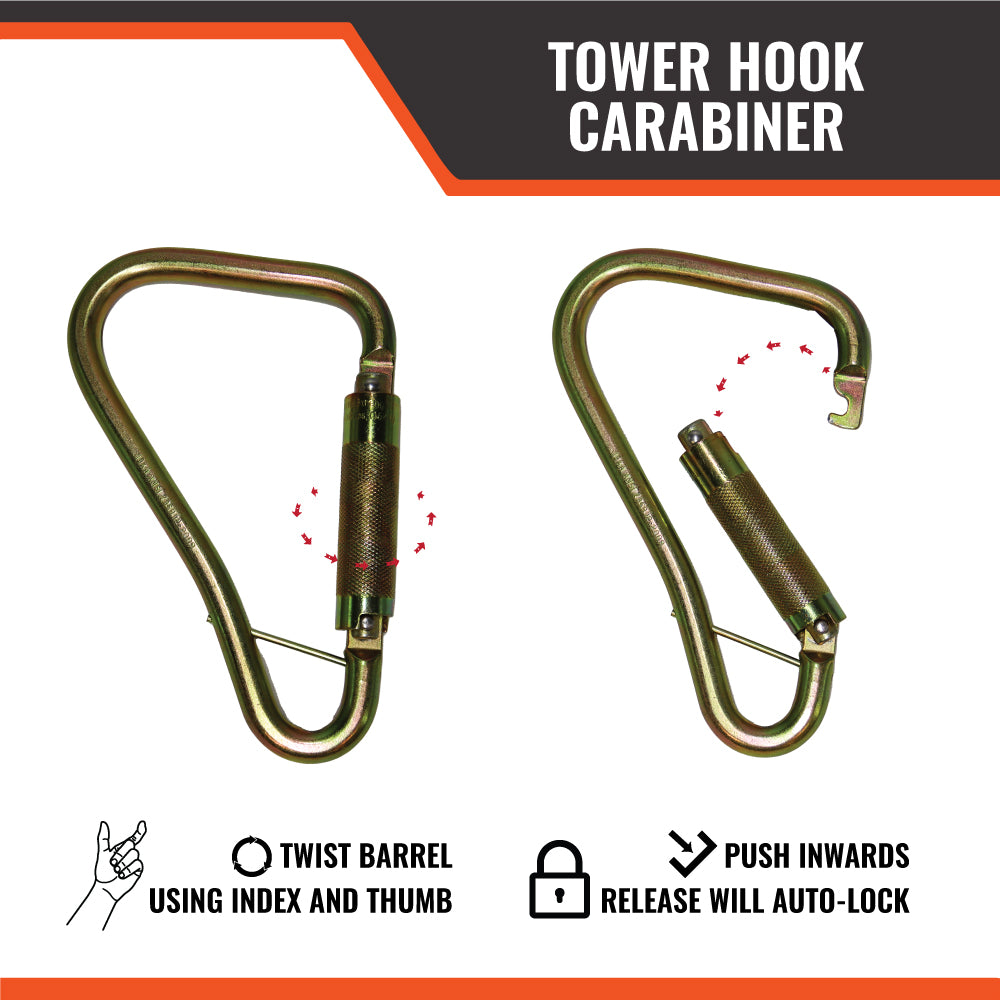TOWER HOOK CARABINER