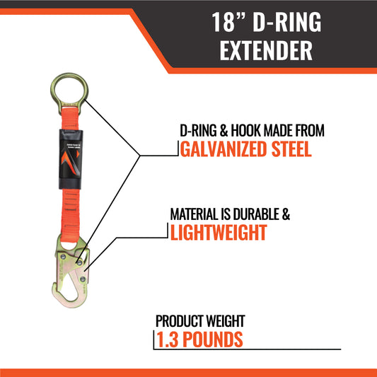 18” D-RING EXTENDER