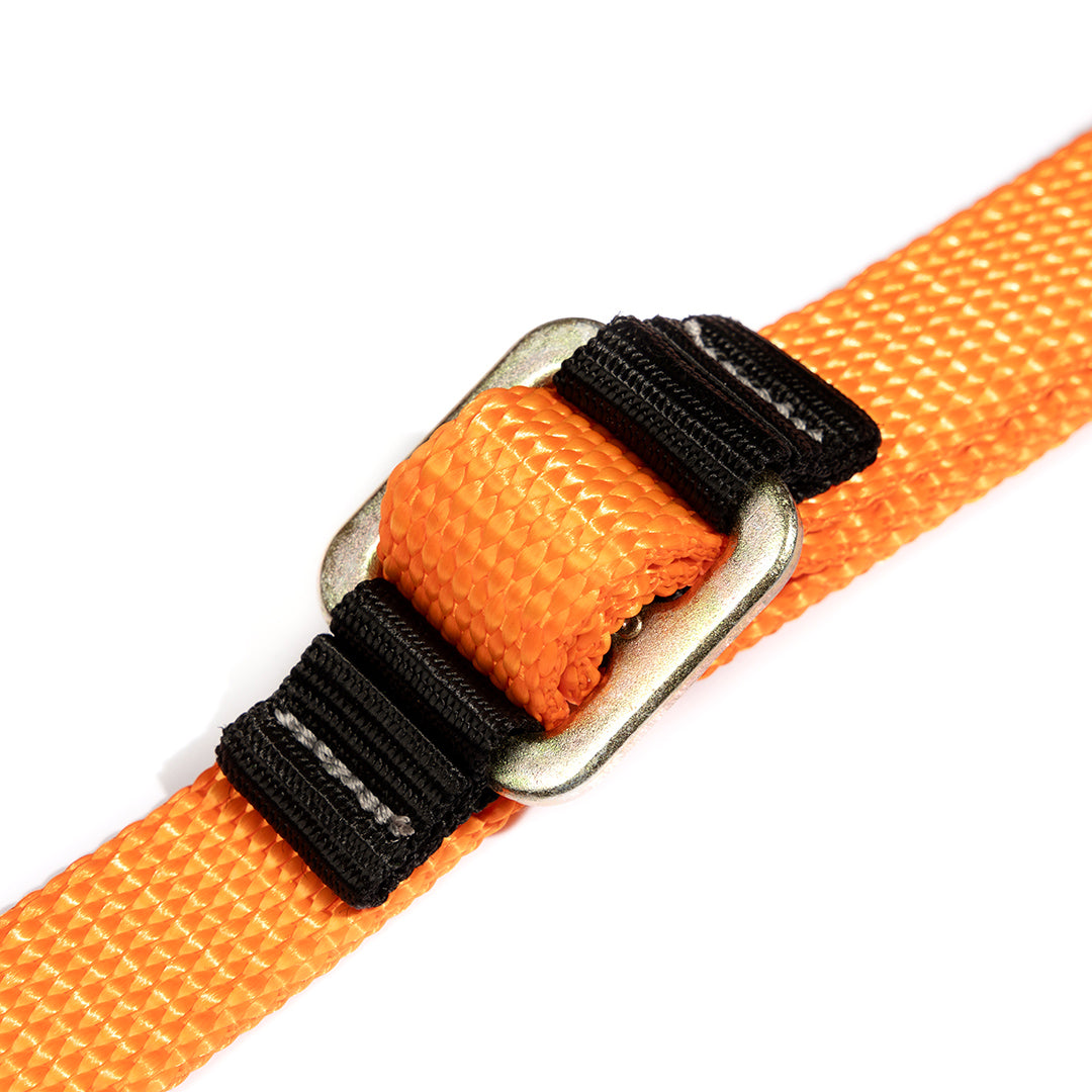 4' - 6' ADJUSTABLE RESTRAINT LANYARD WITH 2 STEEL SNAP HOOKS