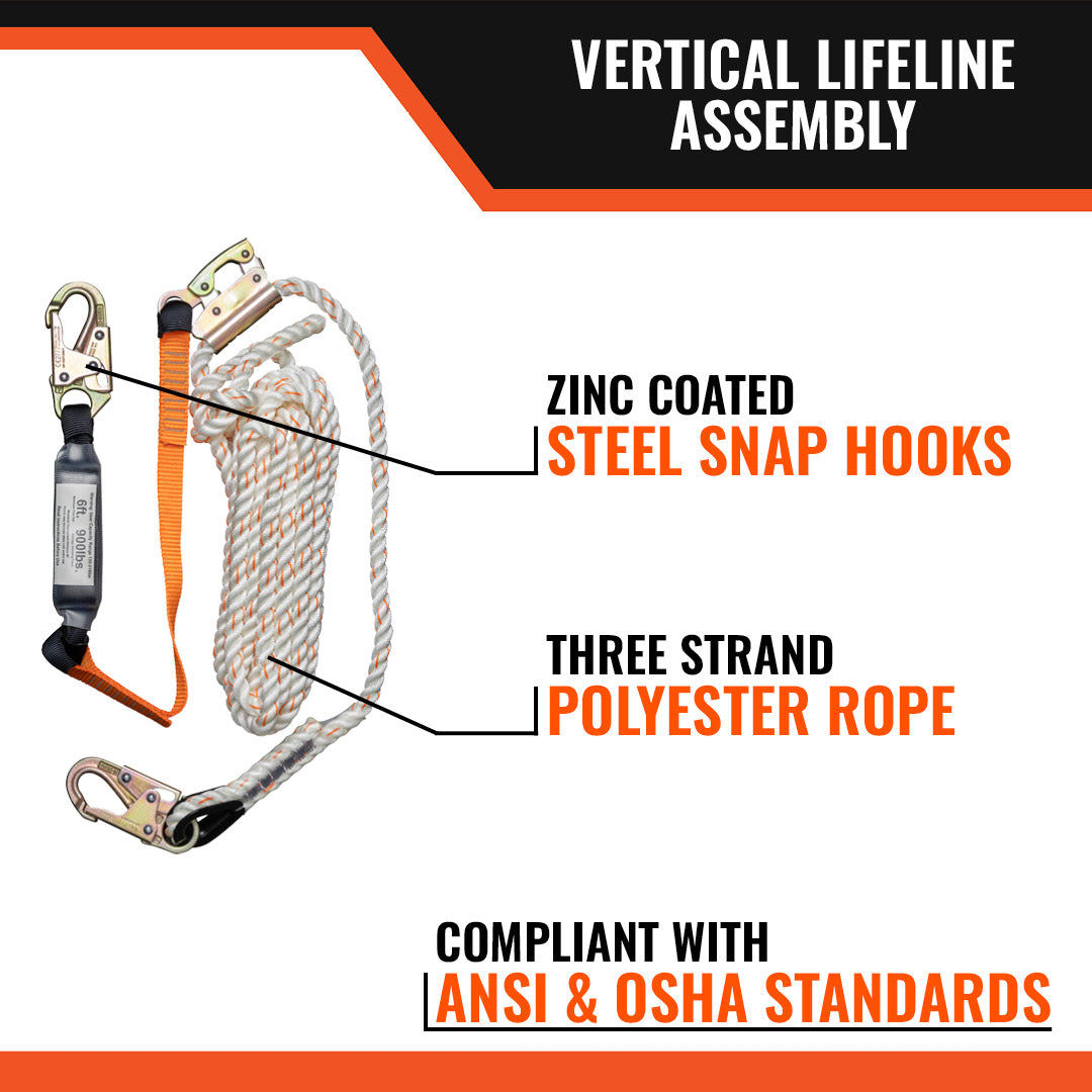 VERTICAL LIFELINE ASSEMBLY