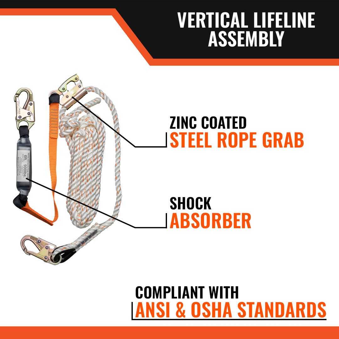 VERTICAL LIFELINE ASSEMBLY