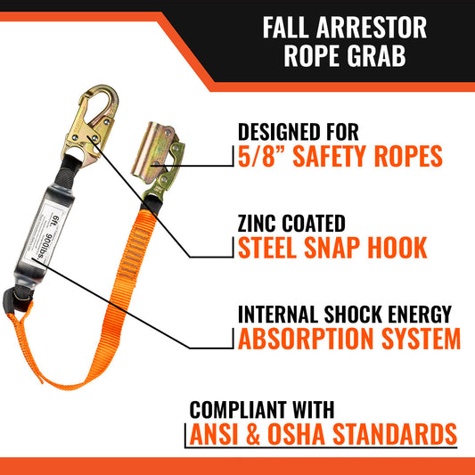 FALL ARRESTOR ROPE GRAB