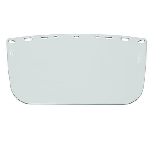 VISOR, ACETATE, CLEAR, FLAT, 8" X 15" X .04"