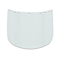 VISOR, TRITAN, CLEAR, HEAT-FORMED, 8