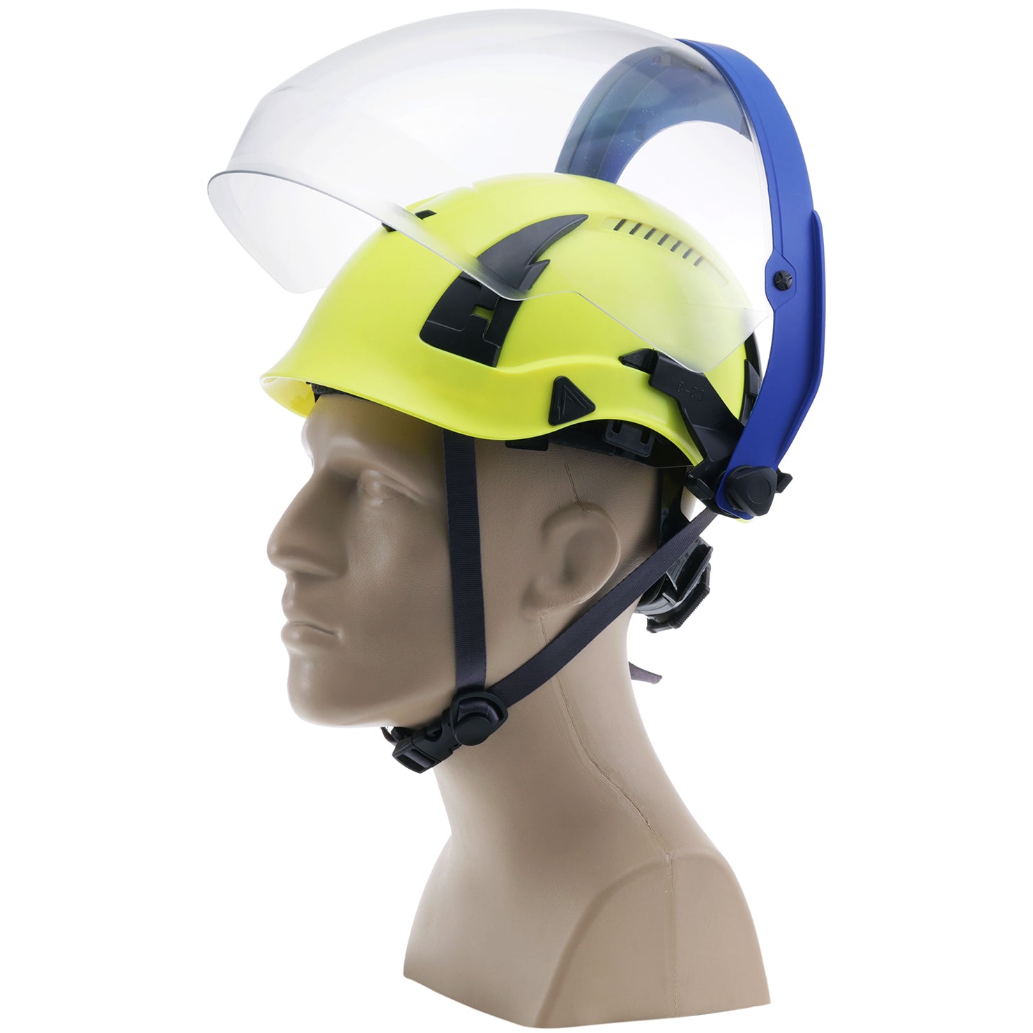 High Temp/Impact Toric Face Shield - Clear