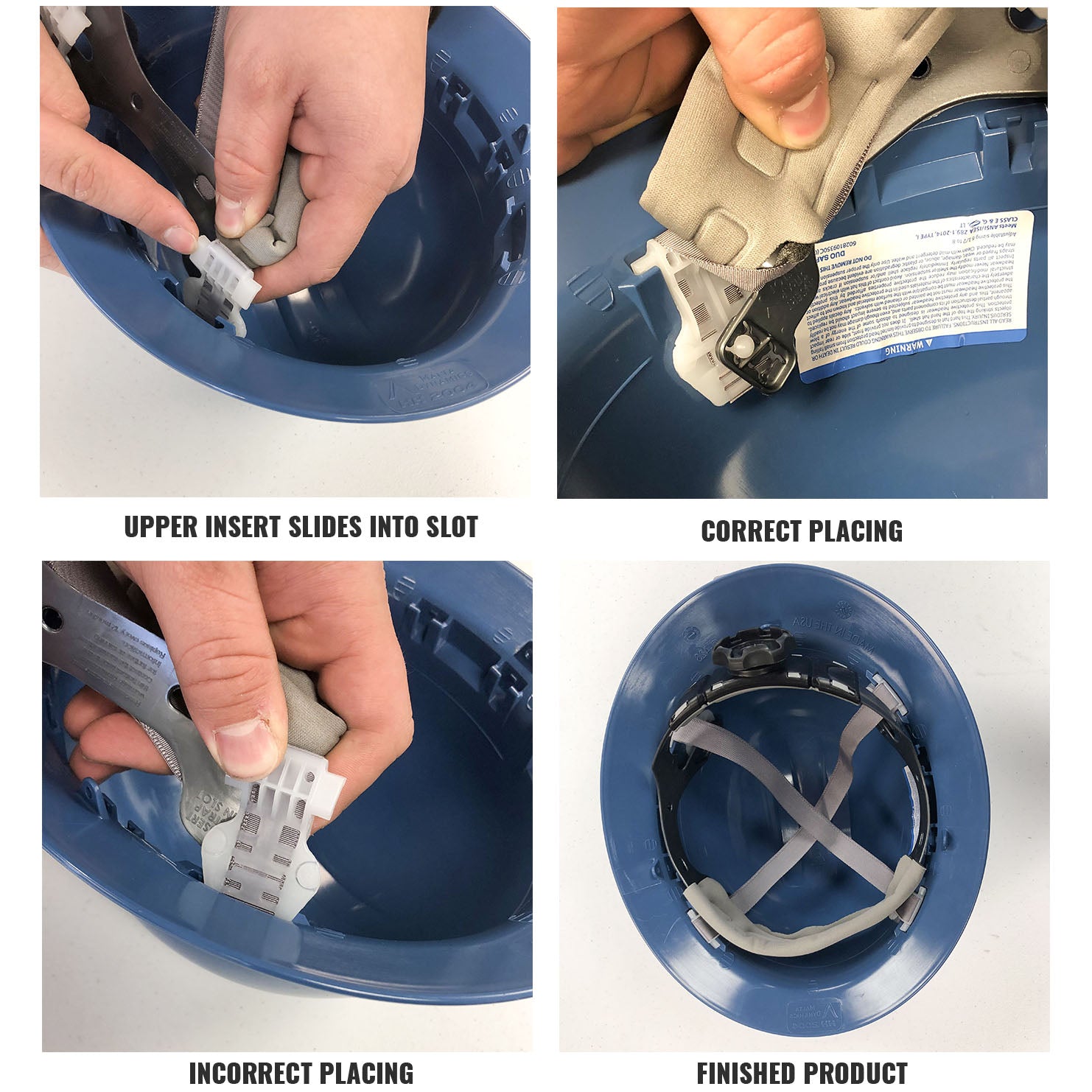 HARD HAT – 4 PT. RATCHET CAP STYLE