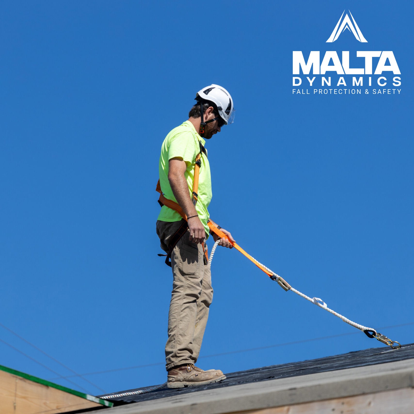 50' Roofer's Safety Bucket Kit