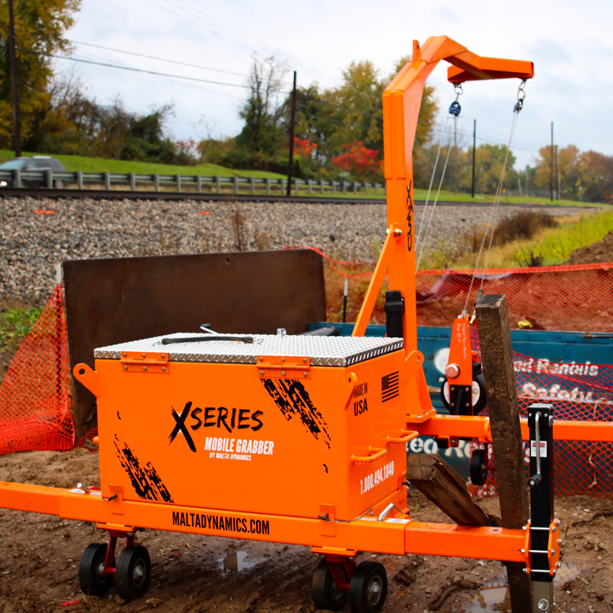X250 | Mobile Fall Protection Cart | Malta XSERIES – Malta Dynamics