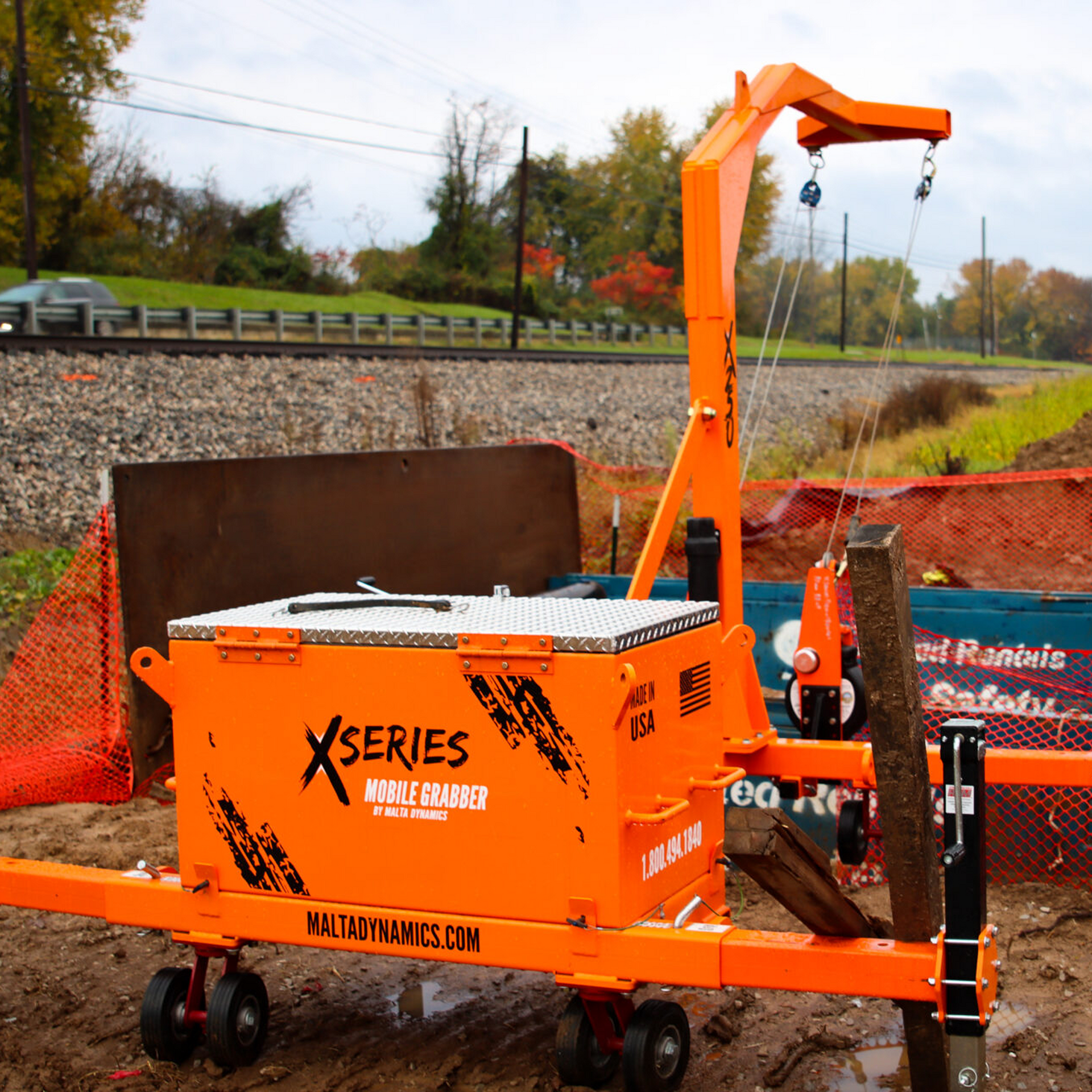 x250 | Mobile Fall Protection Cart | Malta XSERIES – Malta Dynamics