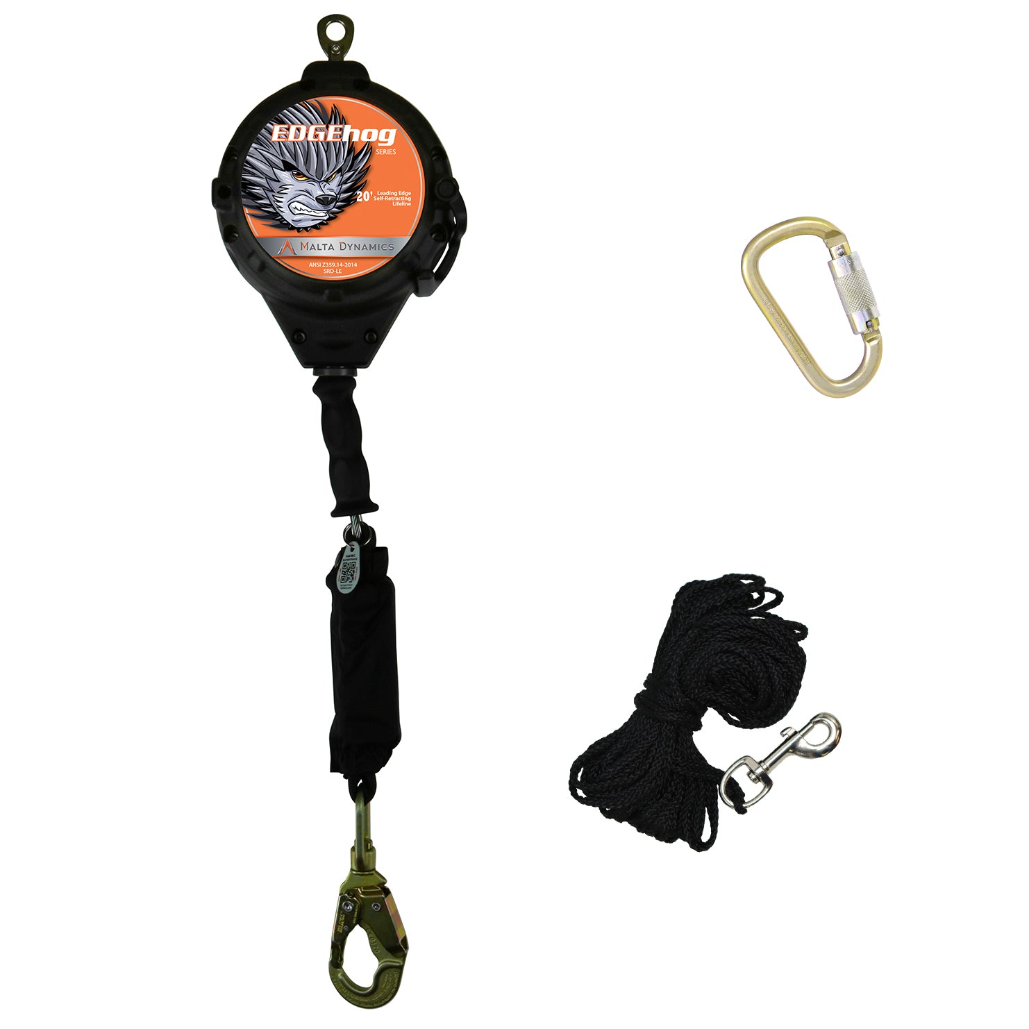 EDGEHOG SRL W/ SNAP HOOK, CLASS 2