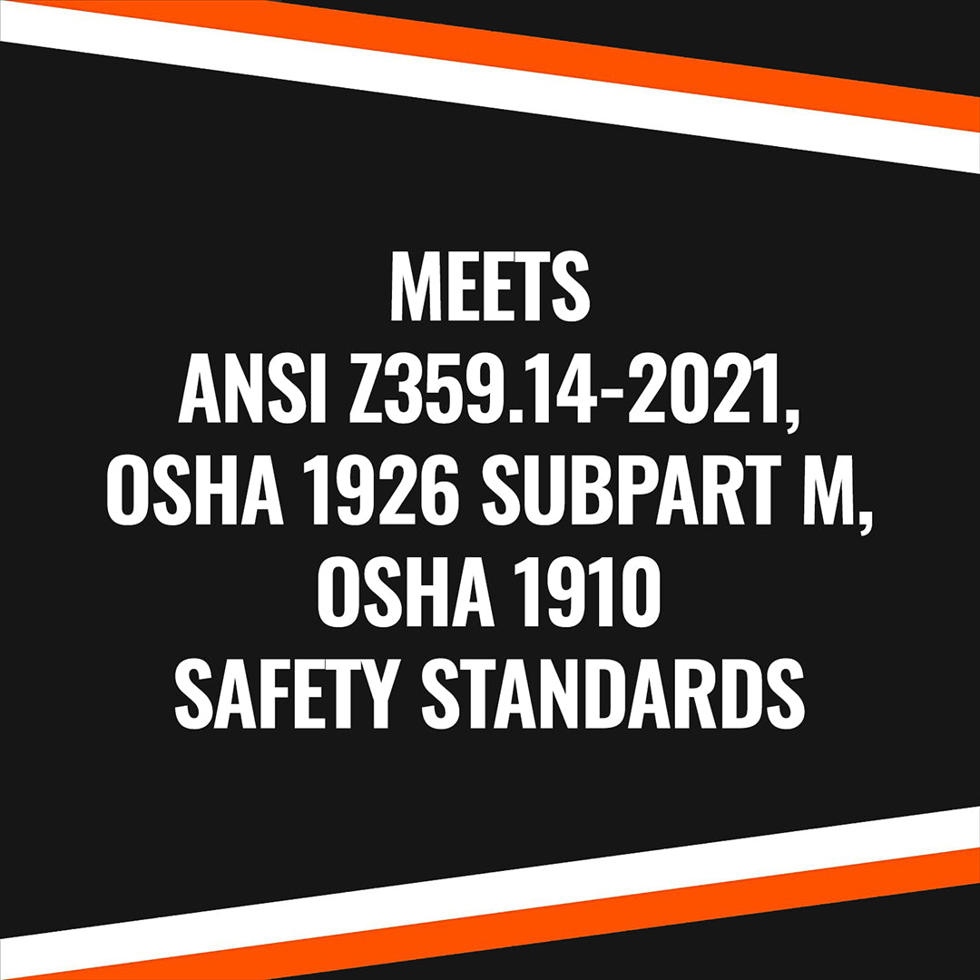 30' EDGEHOG SRL W/ SNAP HOOK, CLASS 2 meets ansi z359.14-2021