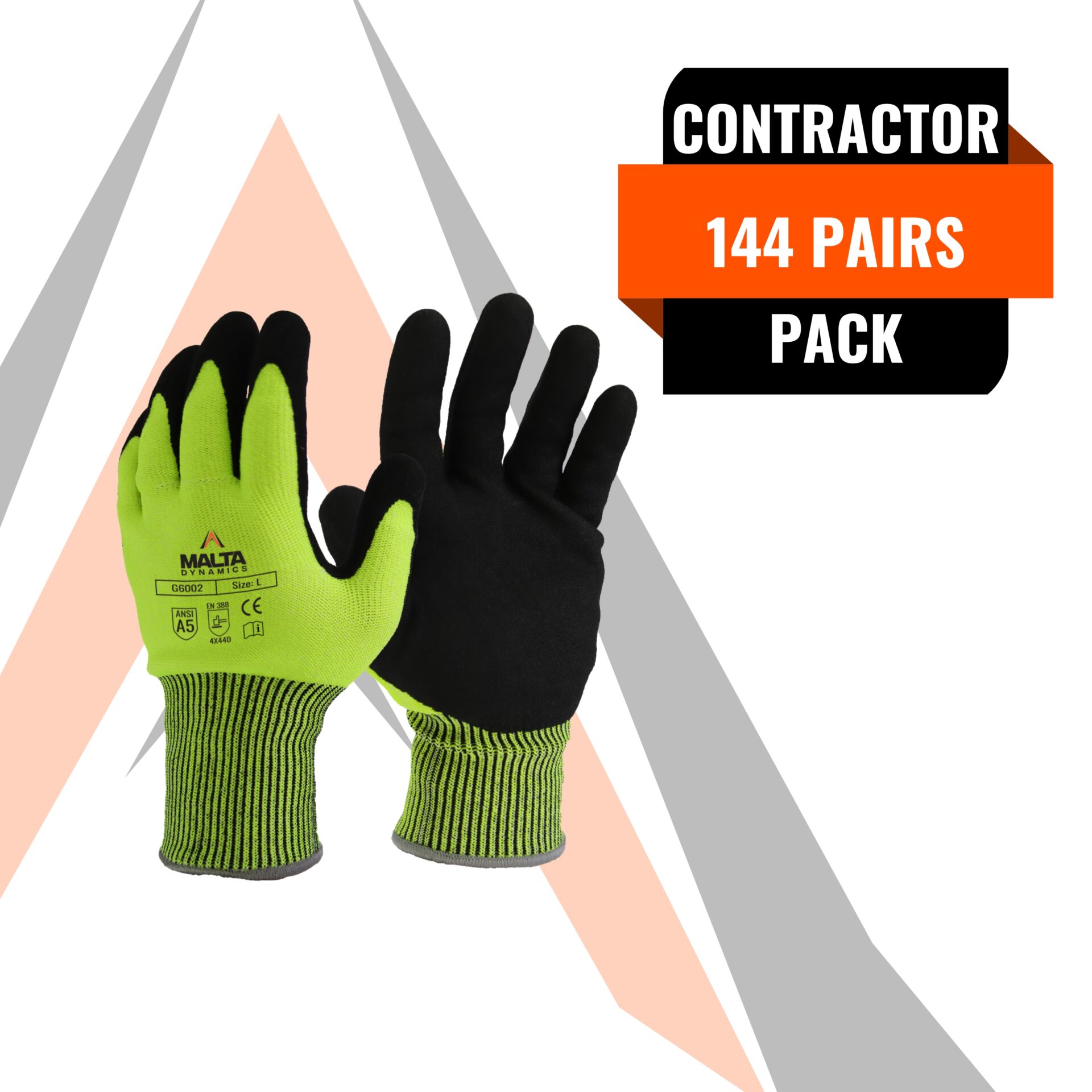 NON-INSULATED CUT LEVEL A5 WORK GLOVES