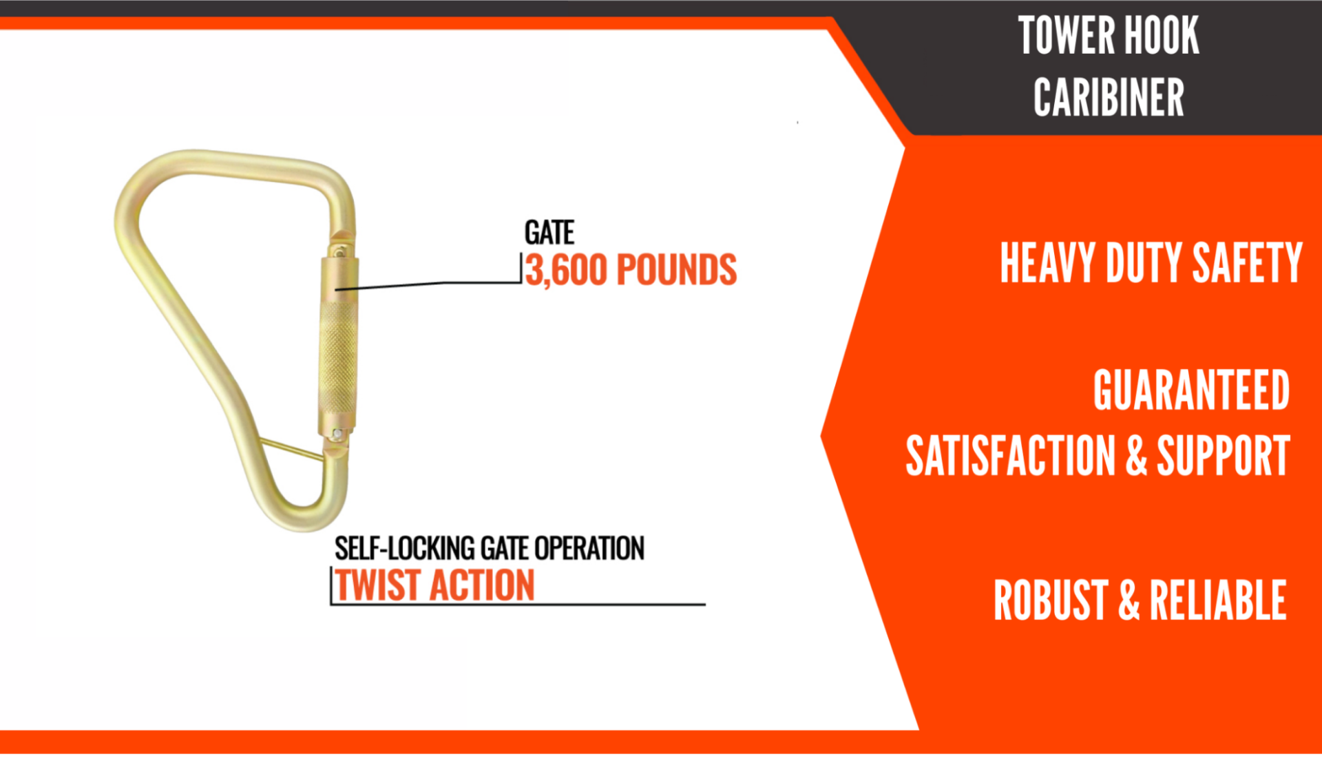 TOWER HOOK CARABINER