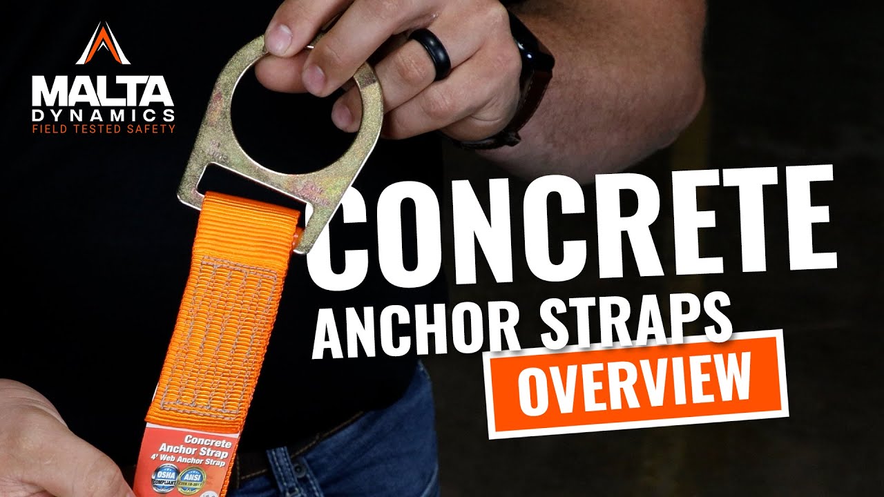 4' Malta Dynamics Concrete Anchor Strap