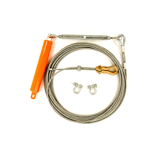 TEMPORARY HORIZONTAL LIFELINE CABLE ASSEMBLY
