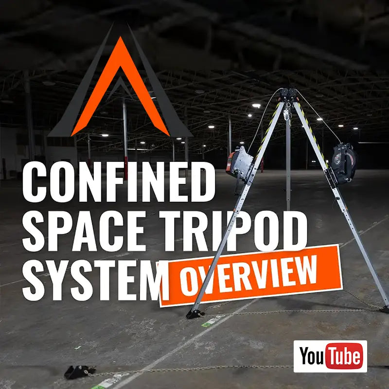 7' Confined Space Rescue Tripod