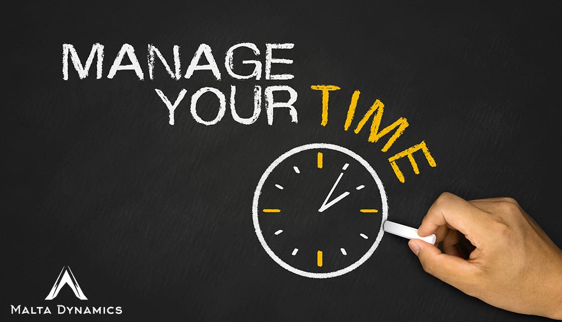 Manage your time concept