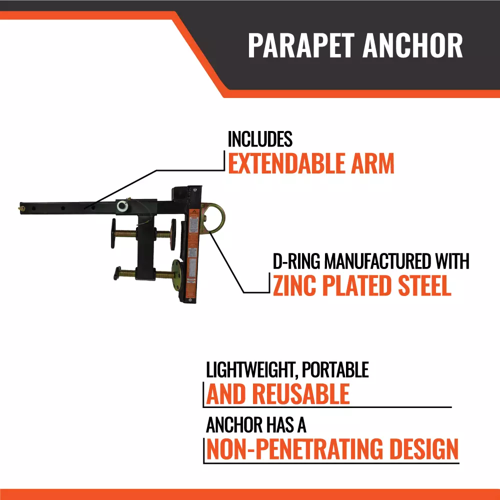 Fully Adjustable Parapet Clamp