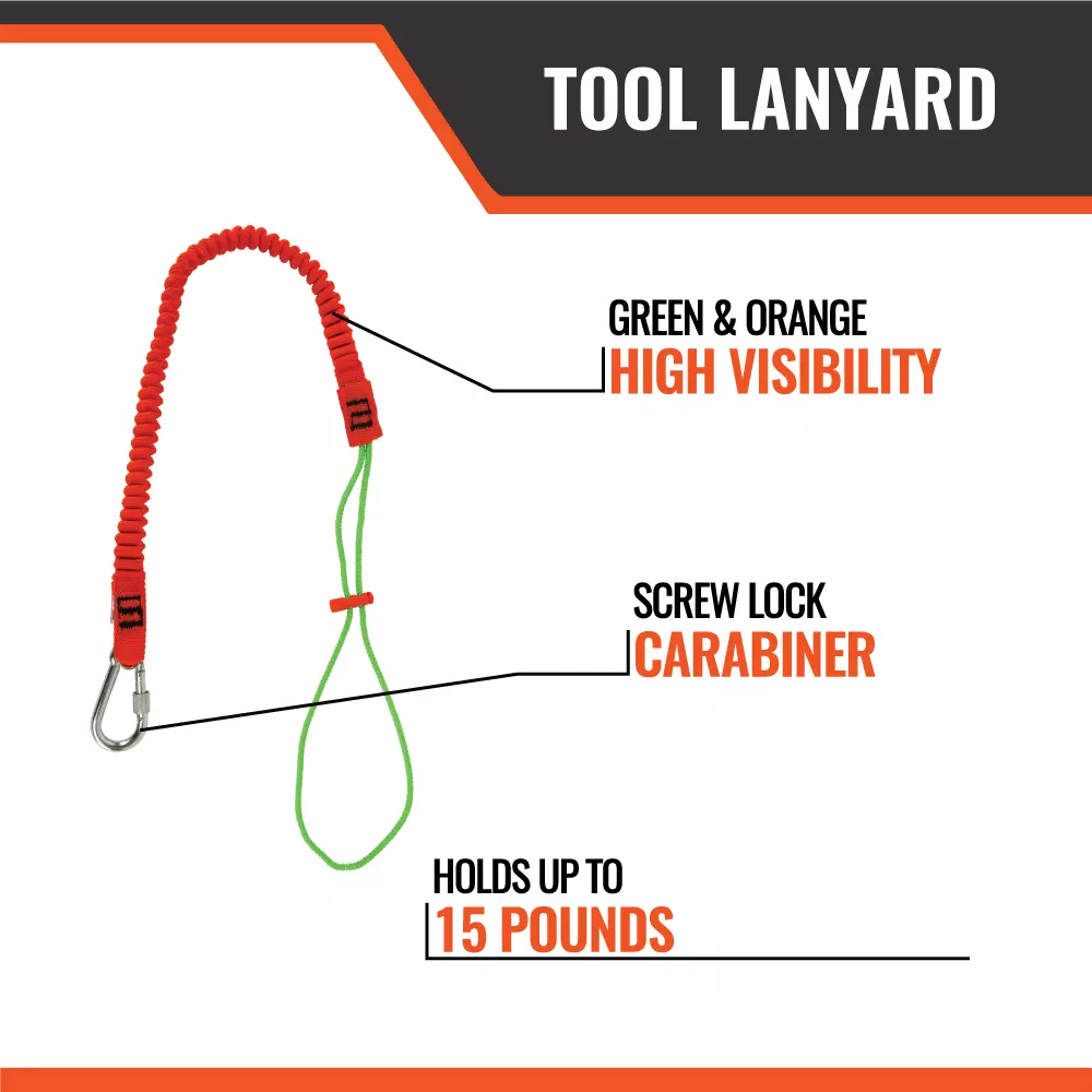 Line Work Bucket Products - Heavy Duty Tool Lanyard