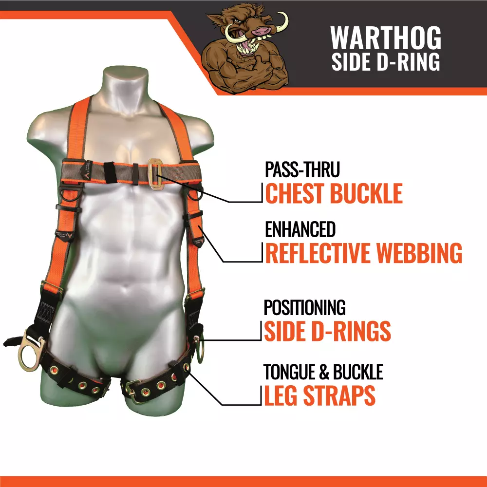 Quick release shoulder straps - Warthog