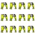 NON-INSULATED CUT LEVEL 5 WORK GLOVES (12 PACK)