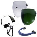 White Helmet:Face Shield Kit