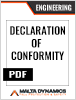 decloration of conformity