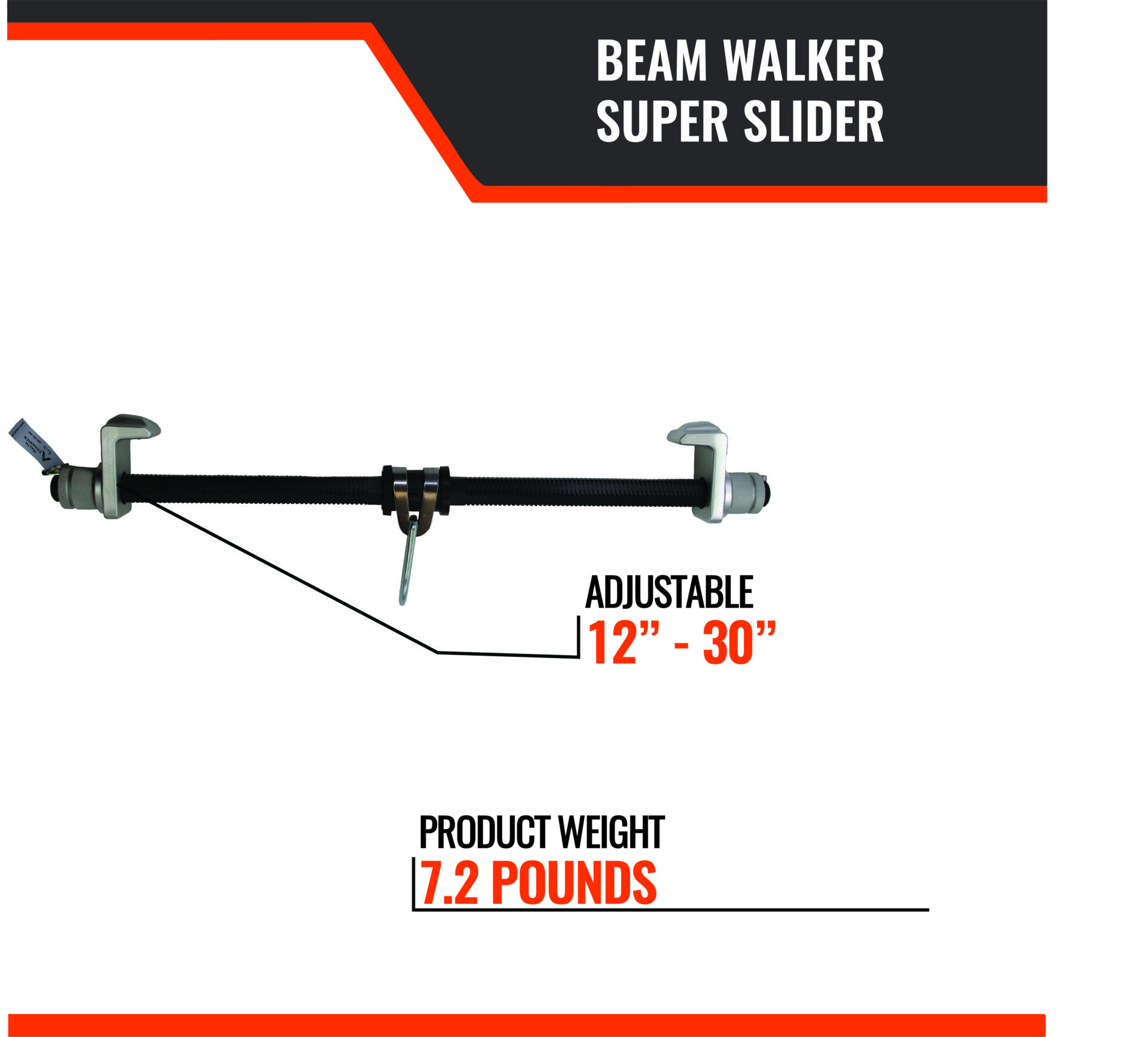 BEAM WALKER SUPER SLIDER 3.5" - 24" - Image 10
