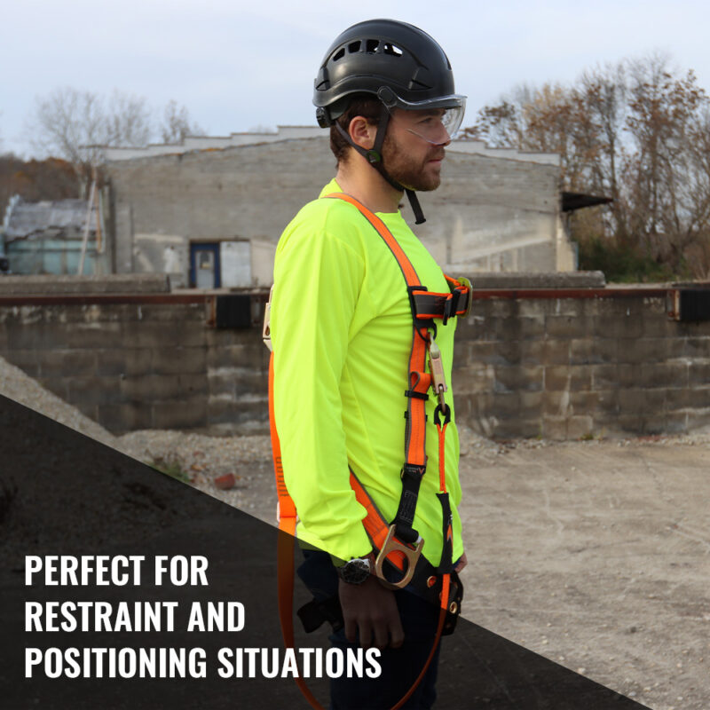 4' - 6' ADJUSTABLE RESTRAINT LANYARD WITH 2 STEEL SNAP HOOKS - Image 8