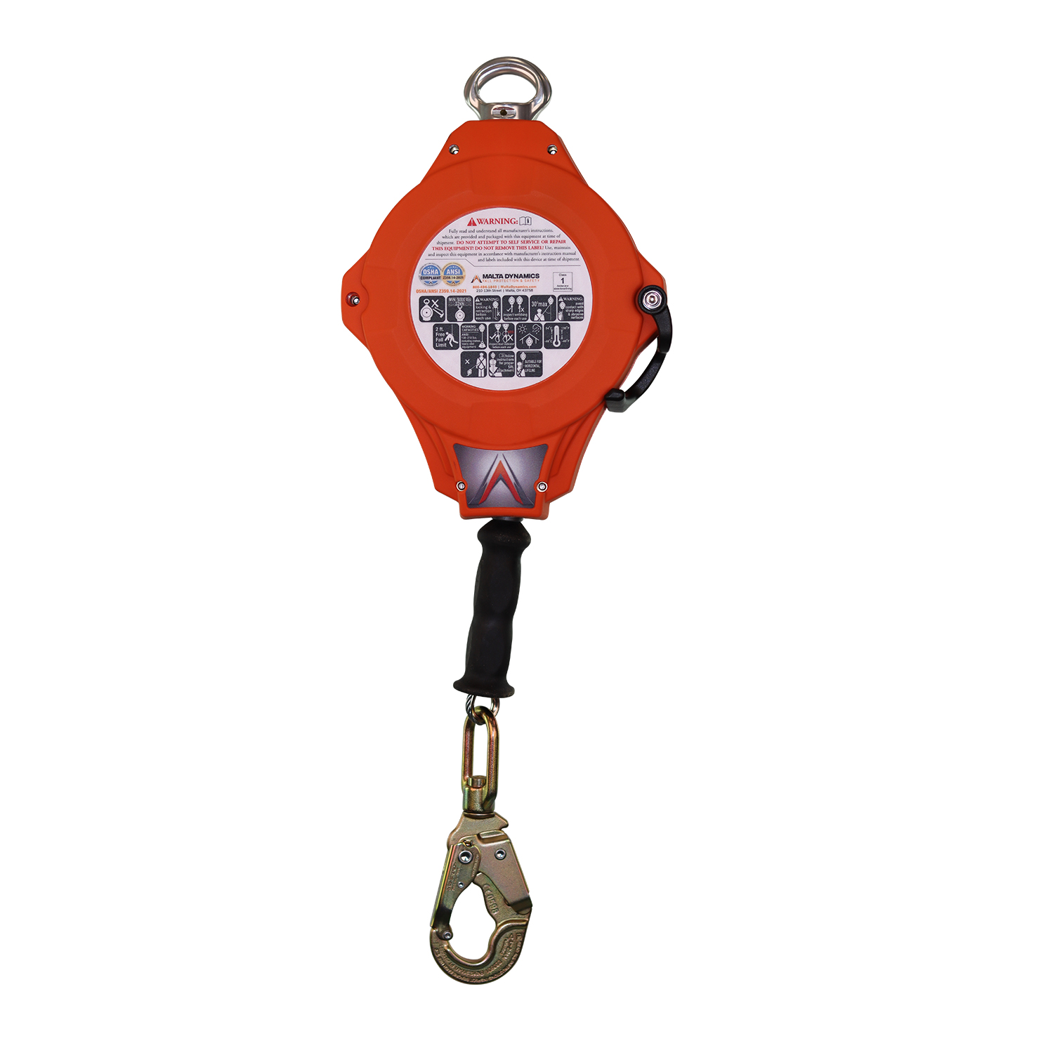 50' WARTHOG® SRL W/ SNAP HOOK, CLASS 1 | Malta Dynamics